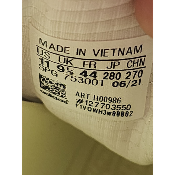 Adidas Purehustle 2.0 White Red Fastpitch Metal Softball Cleats Size 11 Womens - Picture 11 of 12